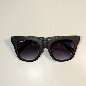 Thomas James Matte Black Sunglasses